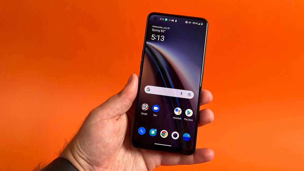 The OnePlus Nord N20 5G.