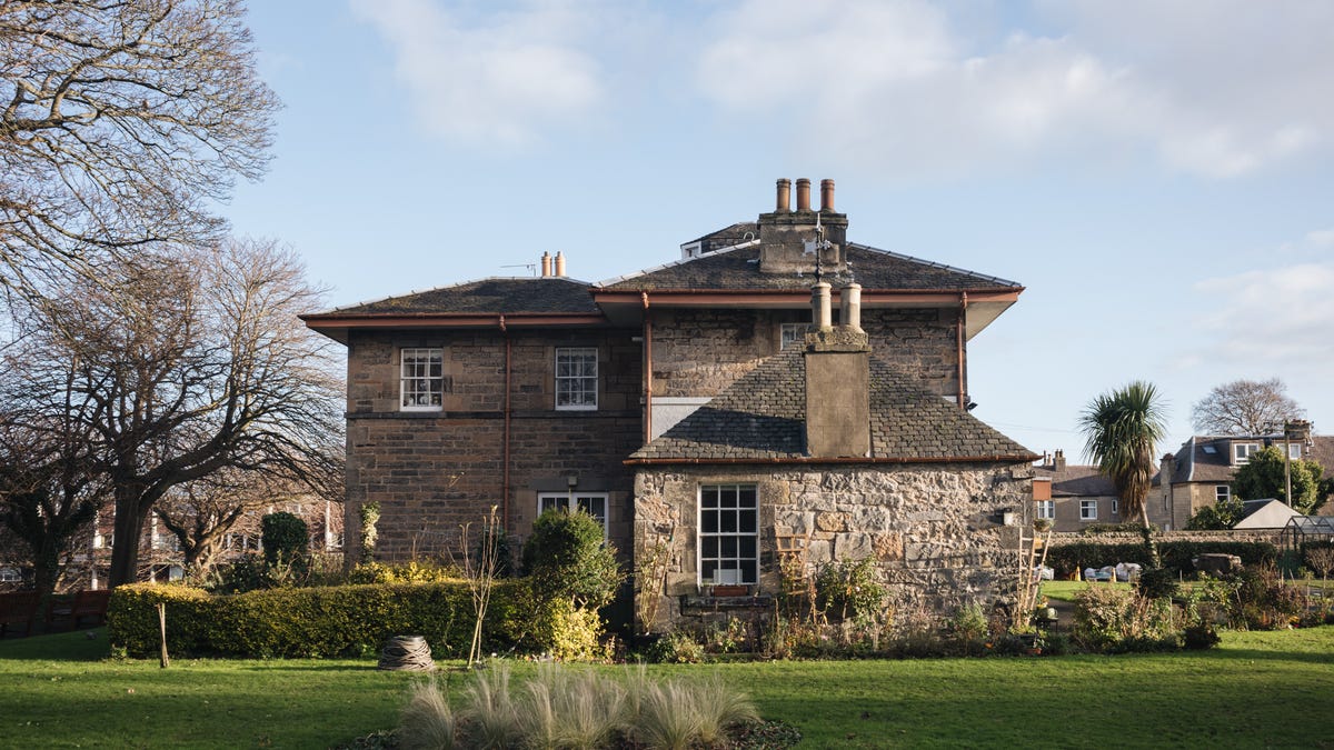 large older stone home