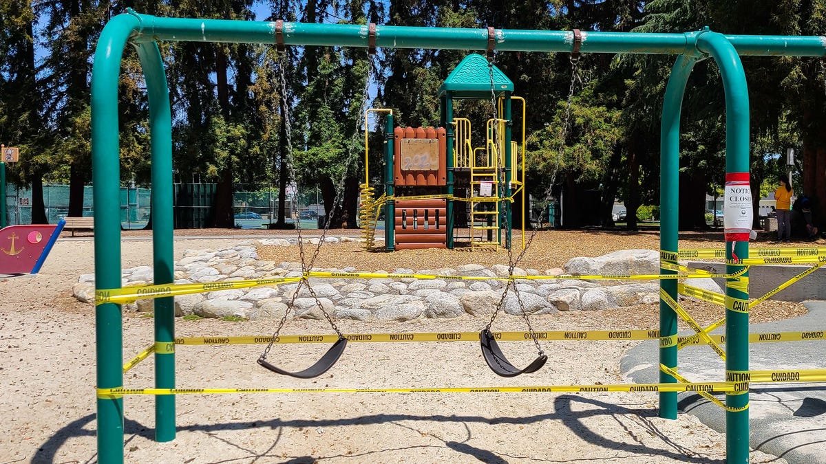 Closed Parks due to Coronavirus