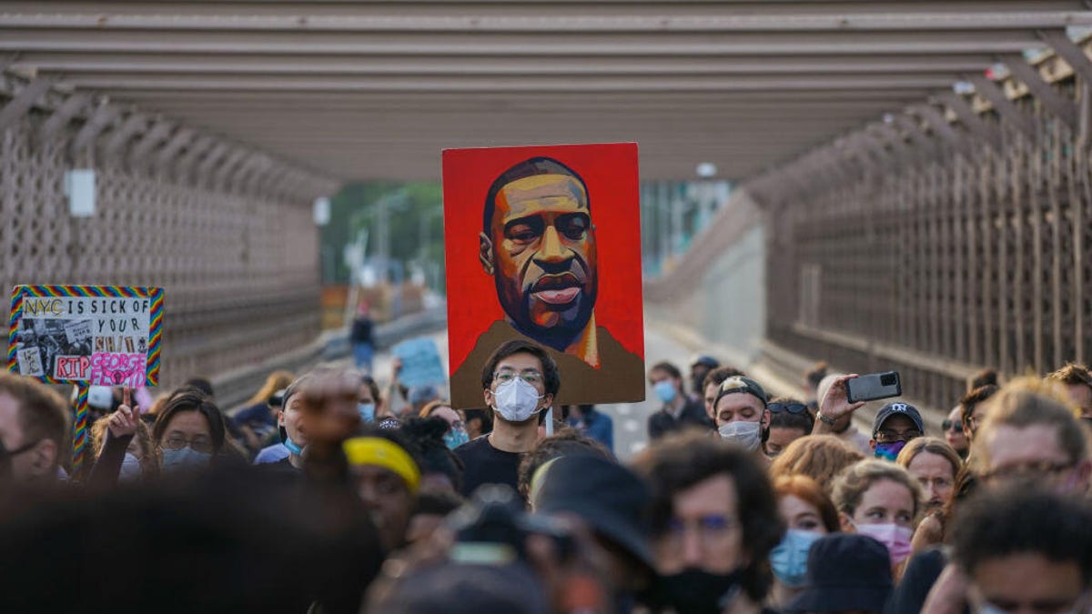 George Floyd anniversary march