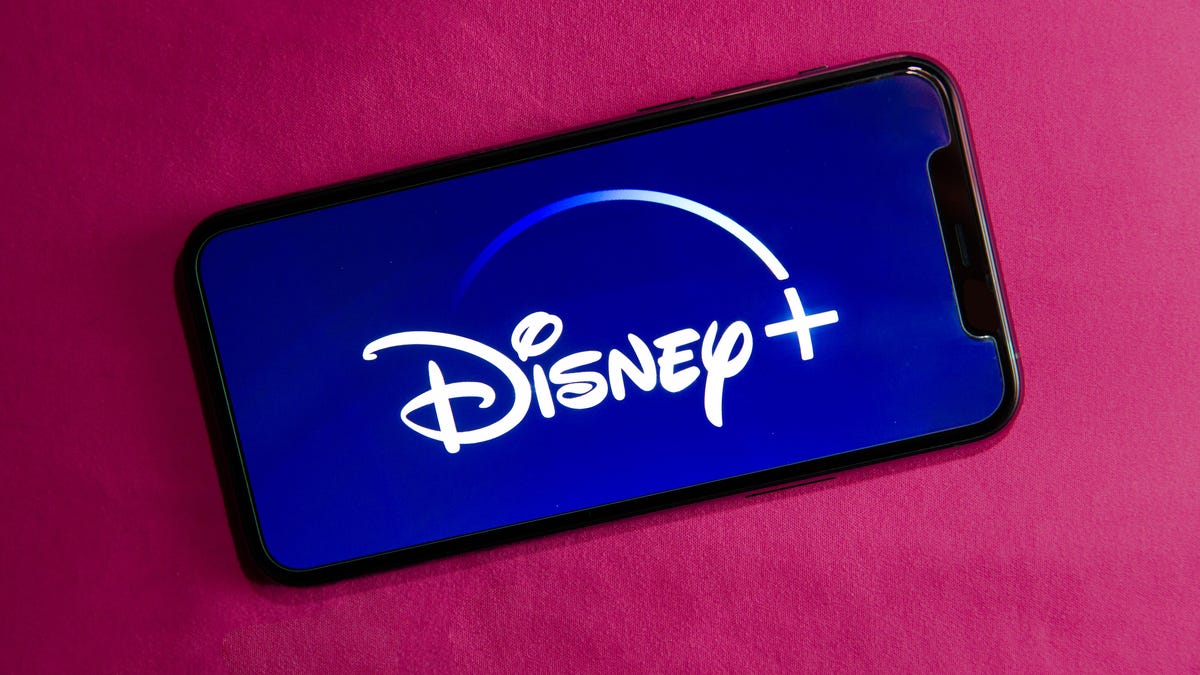 disney plus logo on a phone