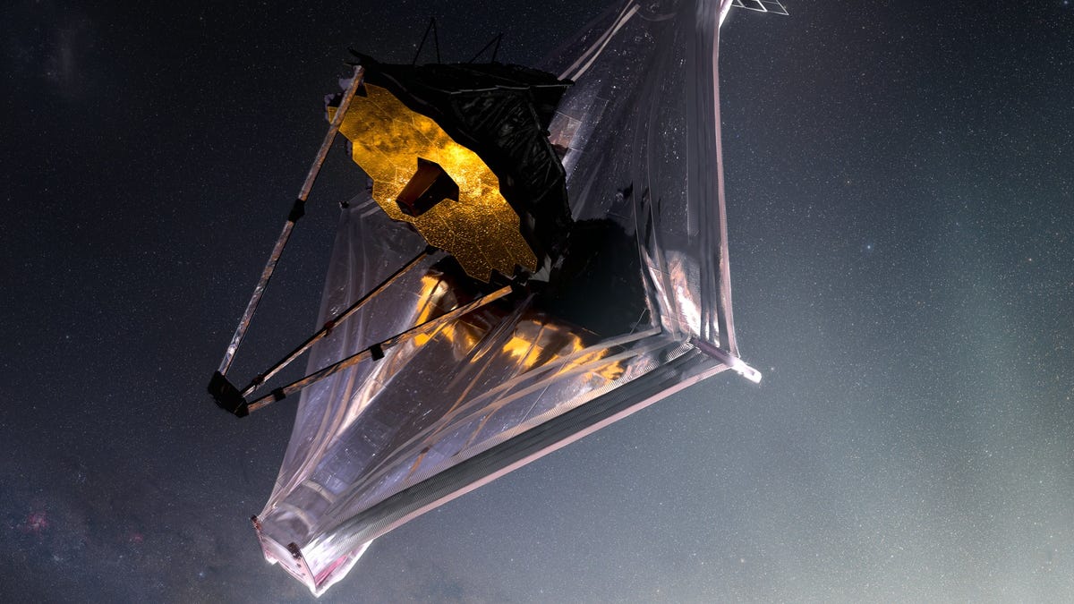 Artist's conception of the James Webb Space Telescope