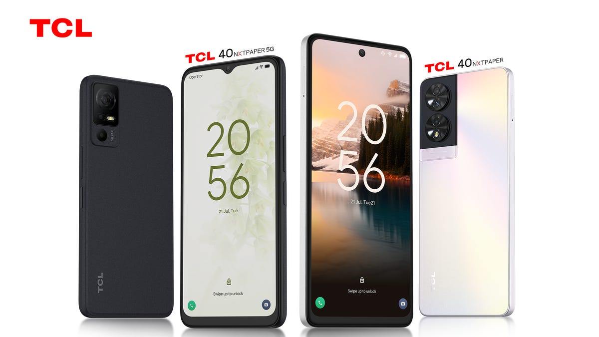TCL 40 NxtPaper phone line