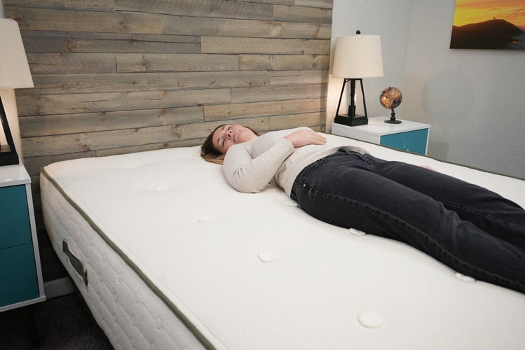 Avocado Vegan Mattress Back Sleeper