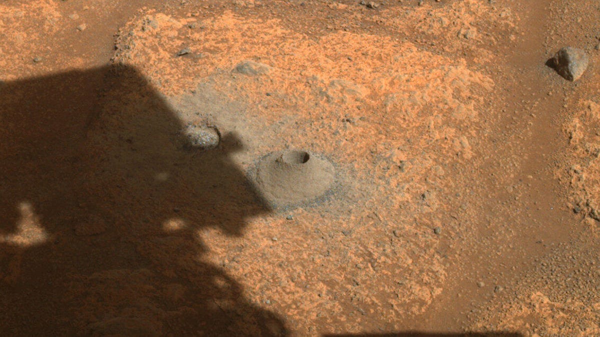 perseverancefirstdrillhole