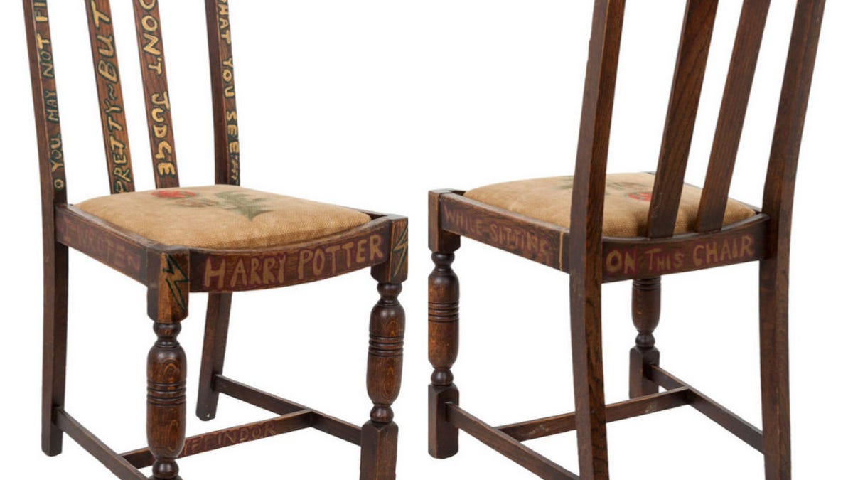 J.K. Rowling's chair