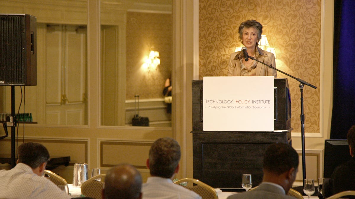 Former HP chief executive and U.S. Senate candidate Carly Fiorina warns of government overreach on Net neutrality.