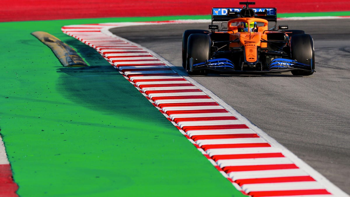 McLaren MCL35 Formula One car