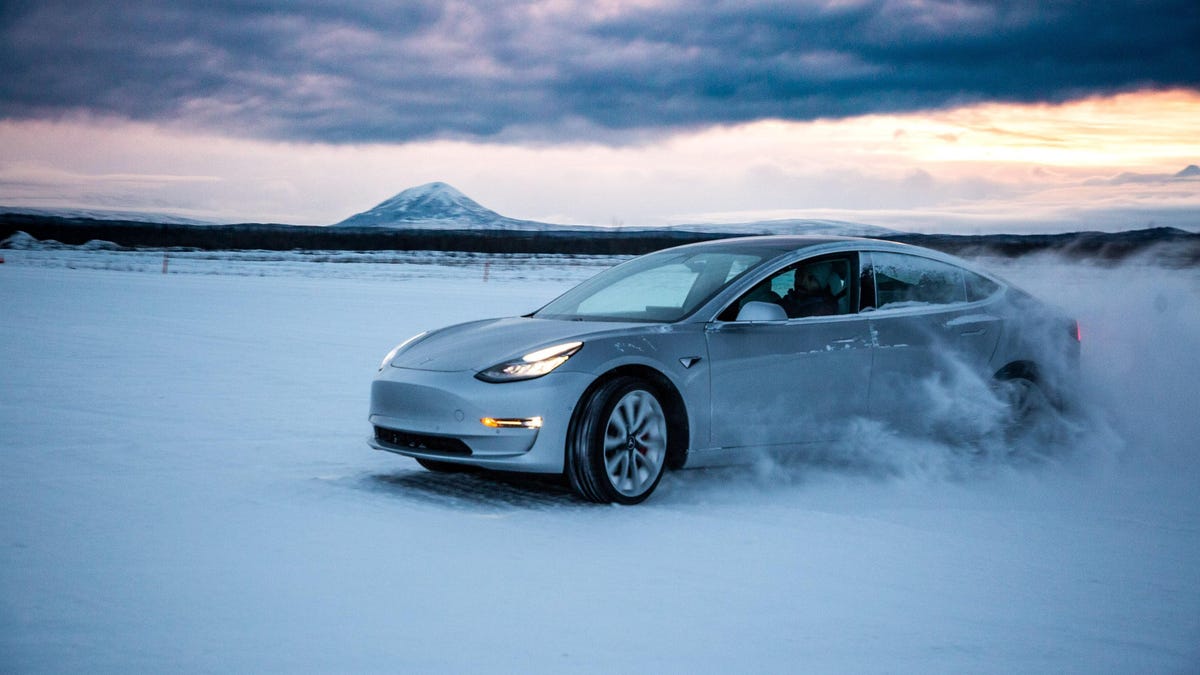 Tesla Alaska Testing Facility