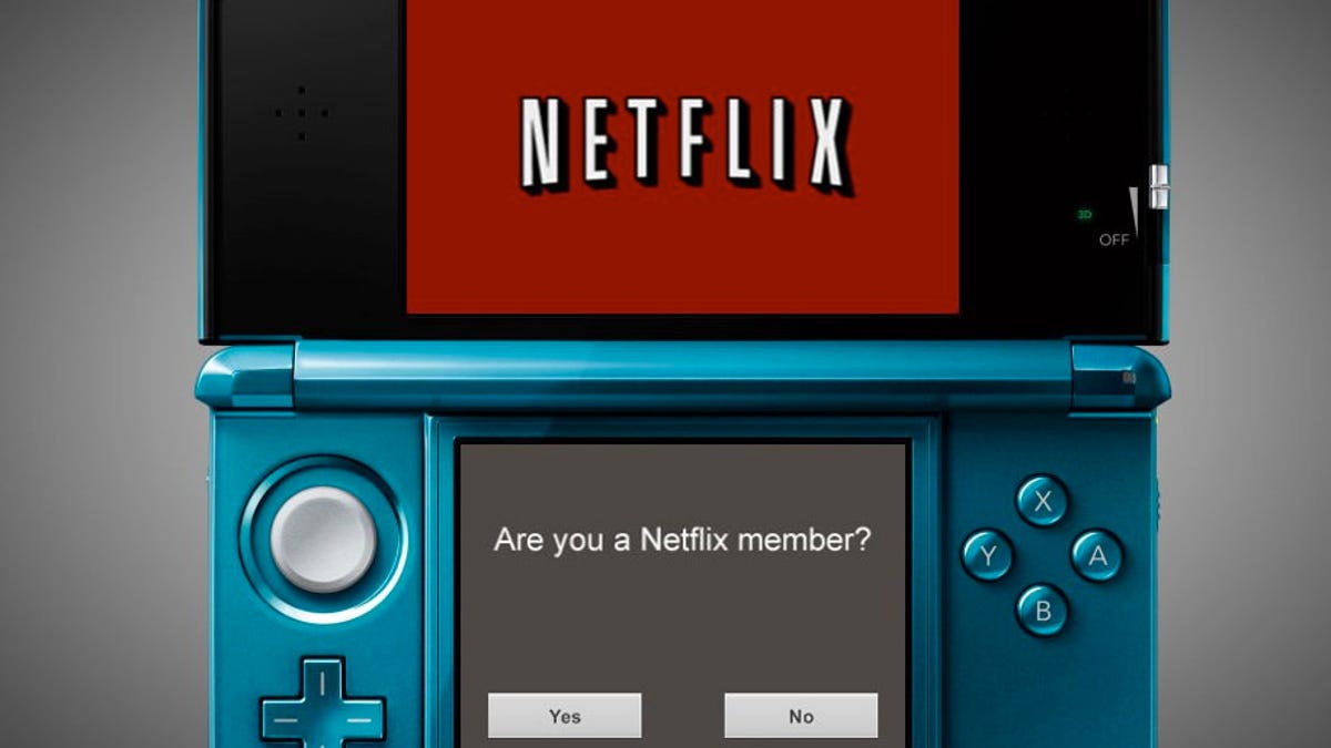 Nintendo's 3DS can now play Netflix content.
