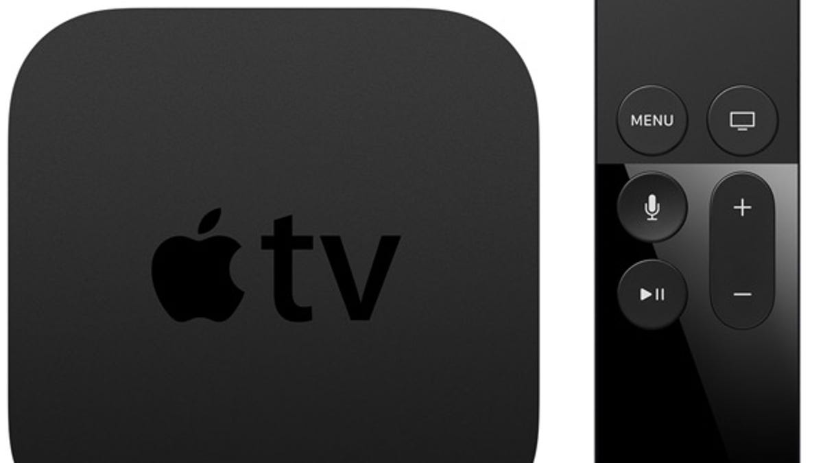 The new Apple TV and its remote control