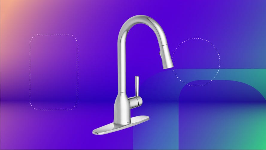 Moen Adler Chrome One-handle High Arc Kitchen Faucet