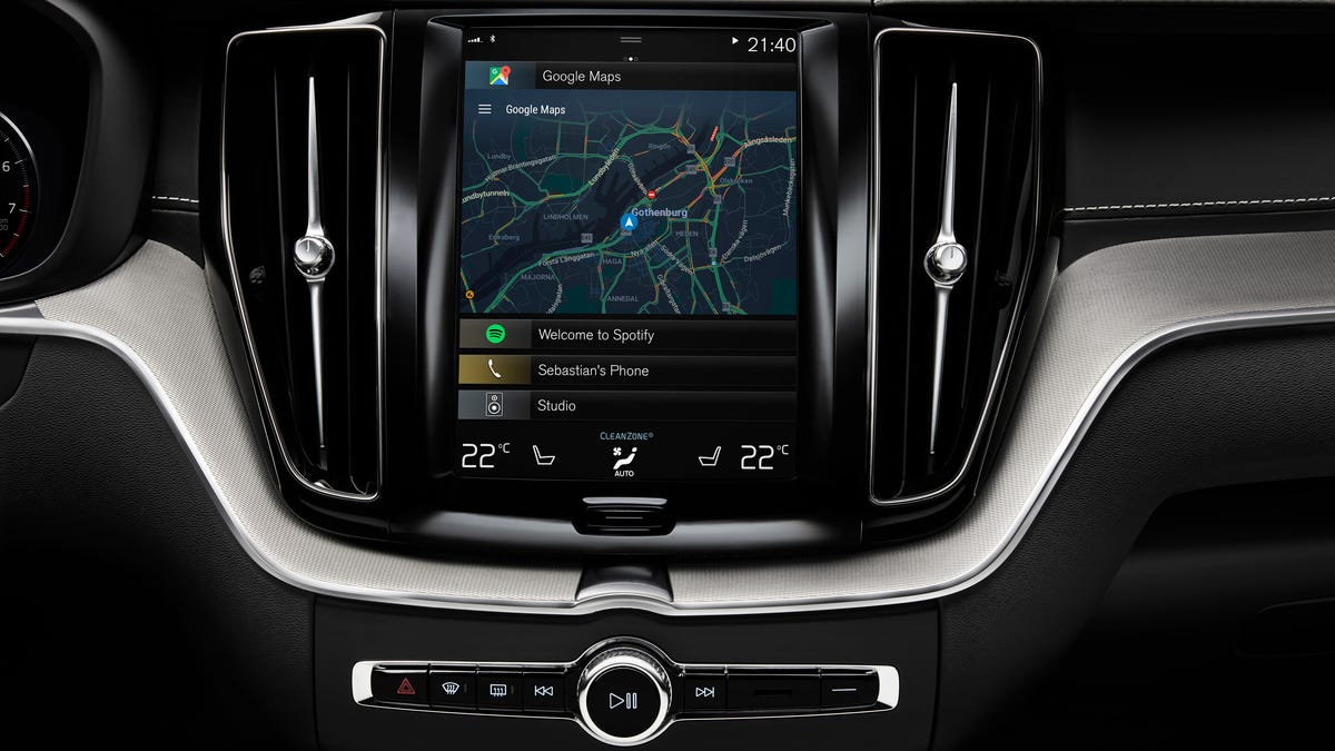 Volvo Google Infotainment