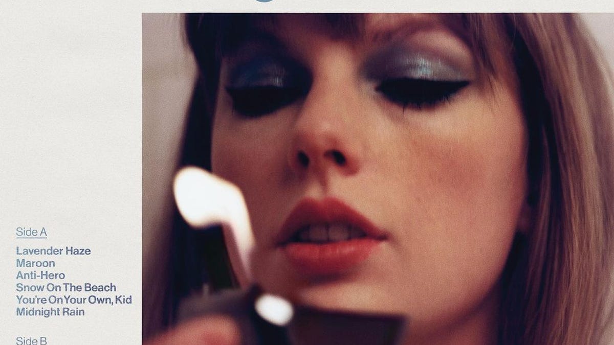 Taylor Swift Midnights album cover