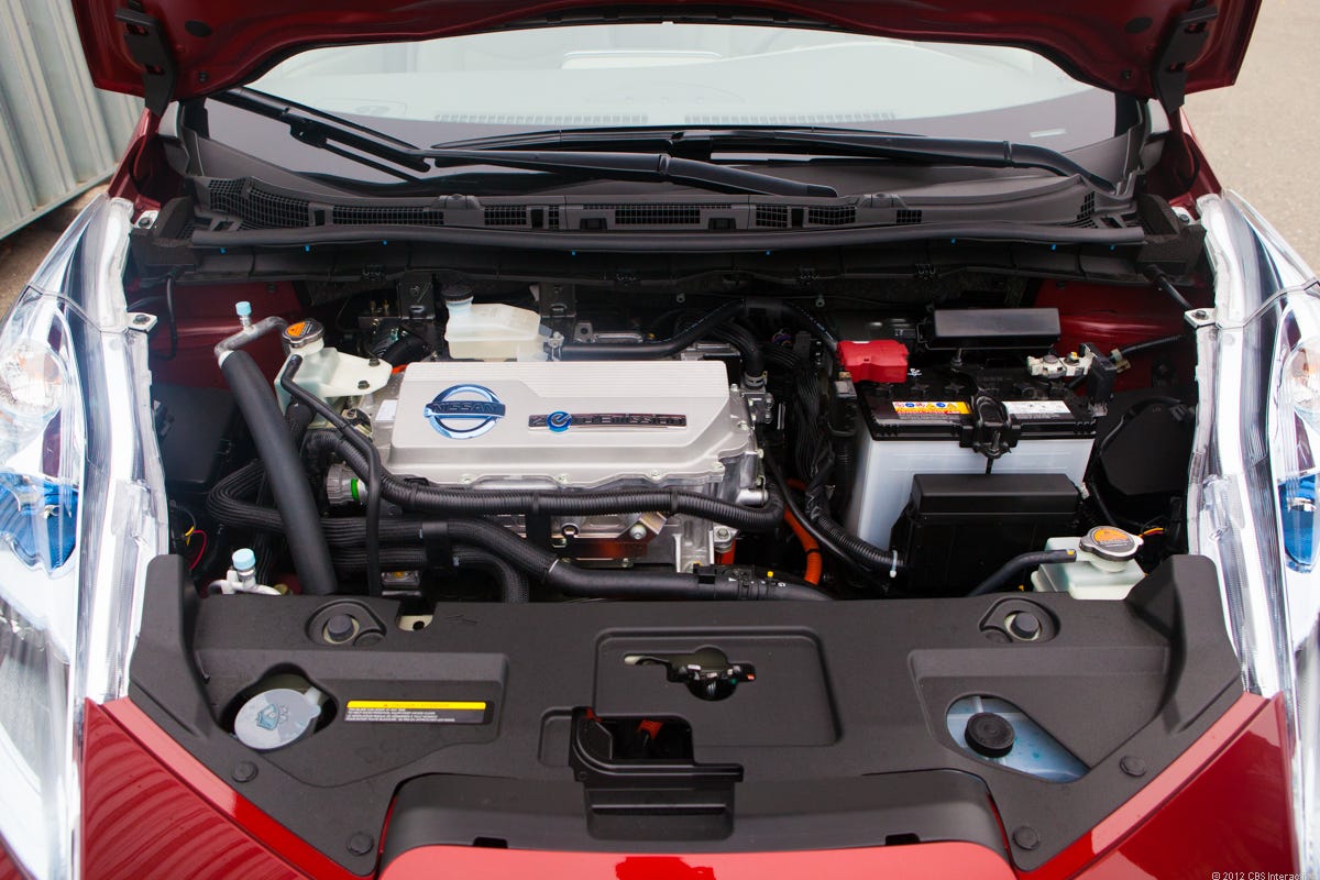 Nissan Leaf engine bay