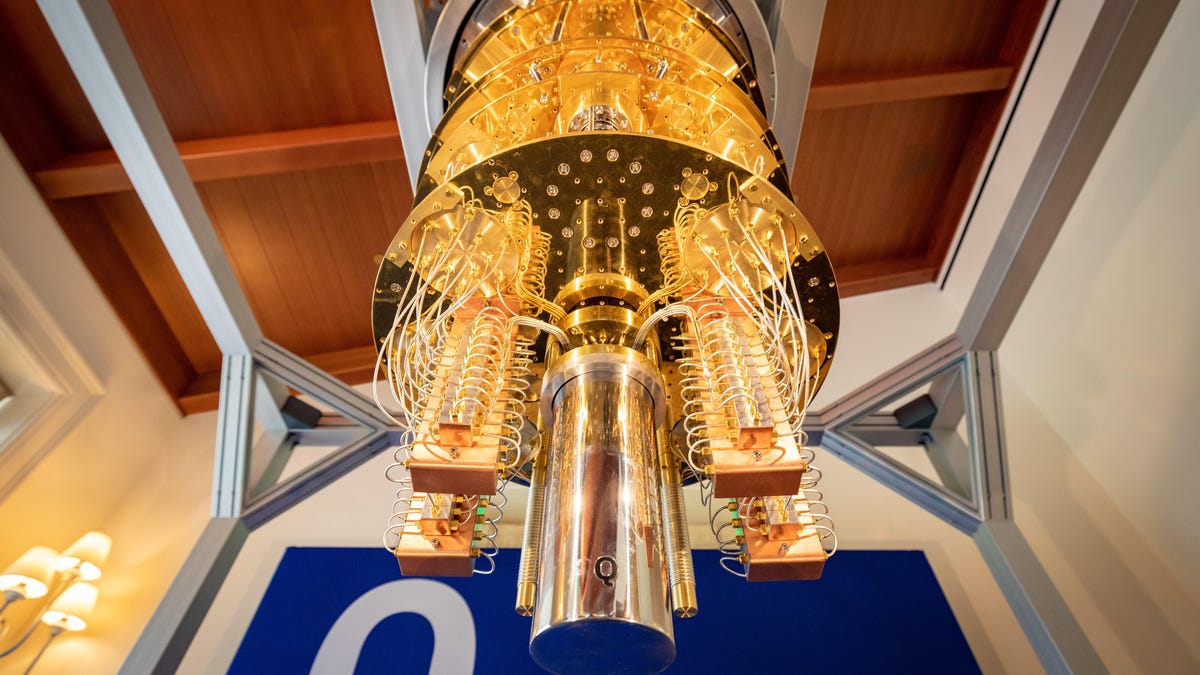 The IBM Q is a standalone quantum computer, but AT&T hopes to link many such machines with a quantum network.