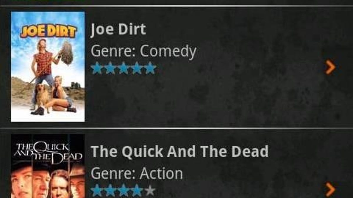 Crackle for Android.