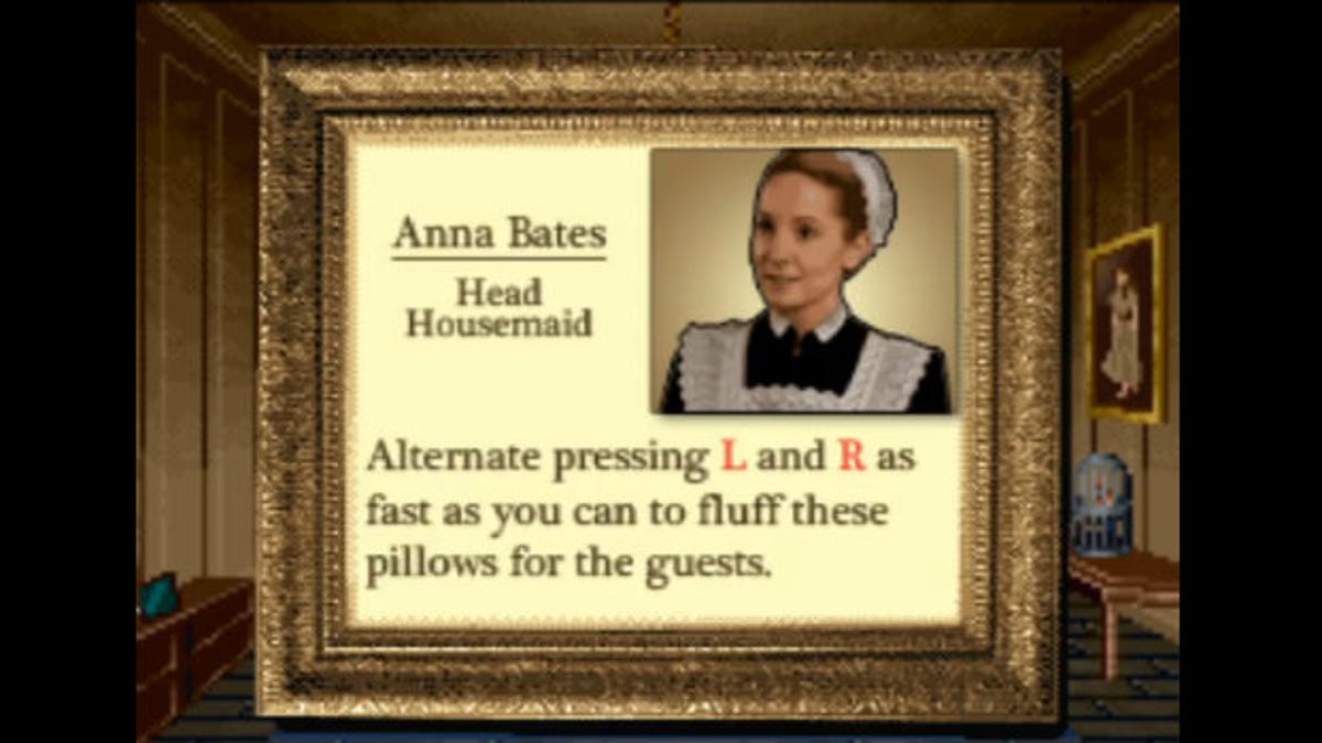 Downton Abbey as SNES game