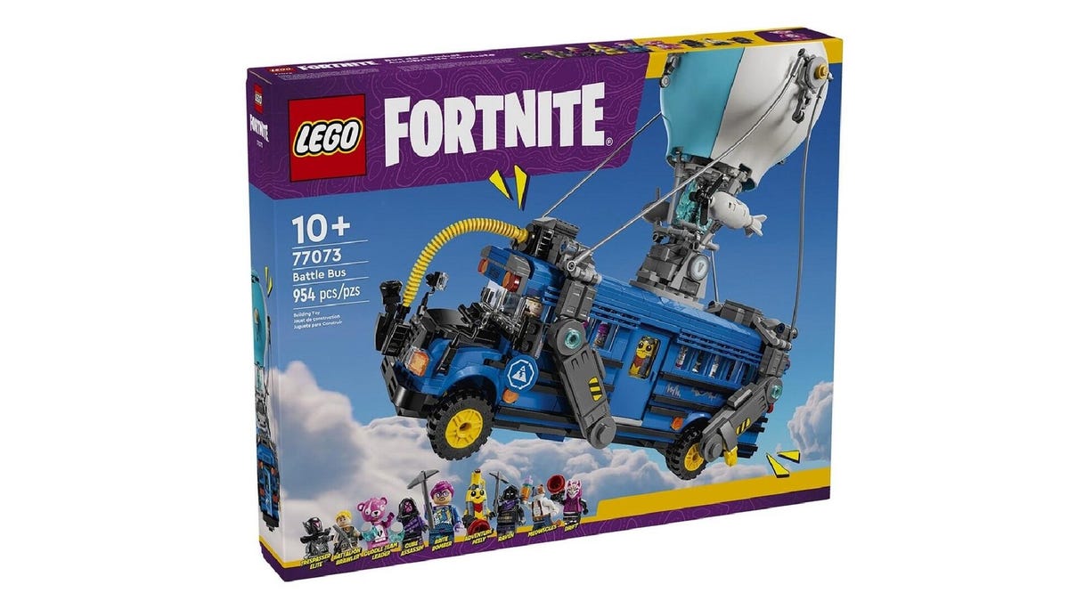 Box art of the supposed Lego set for the Battle Bus