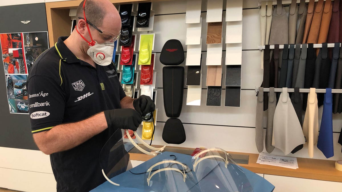Aston Martin makes medical gear