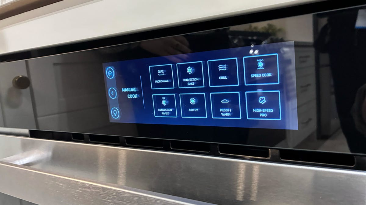 cooking controls on sharp oven