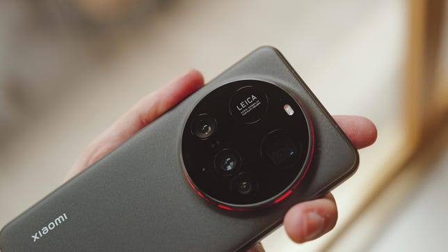 An image of a black Xiaomi smart phone