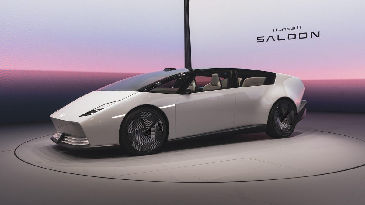Honda 0 Saloon Prototype @ CES2025