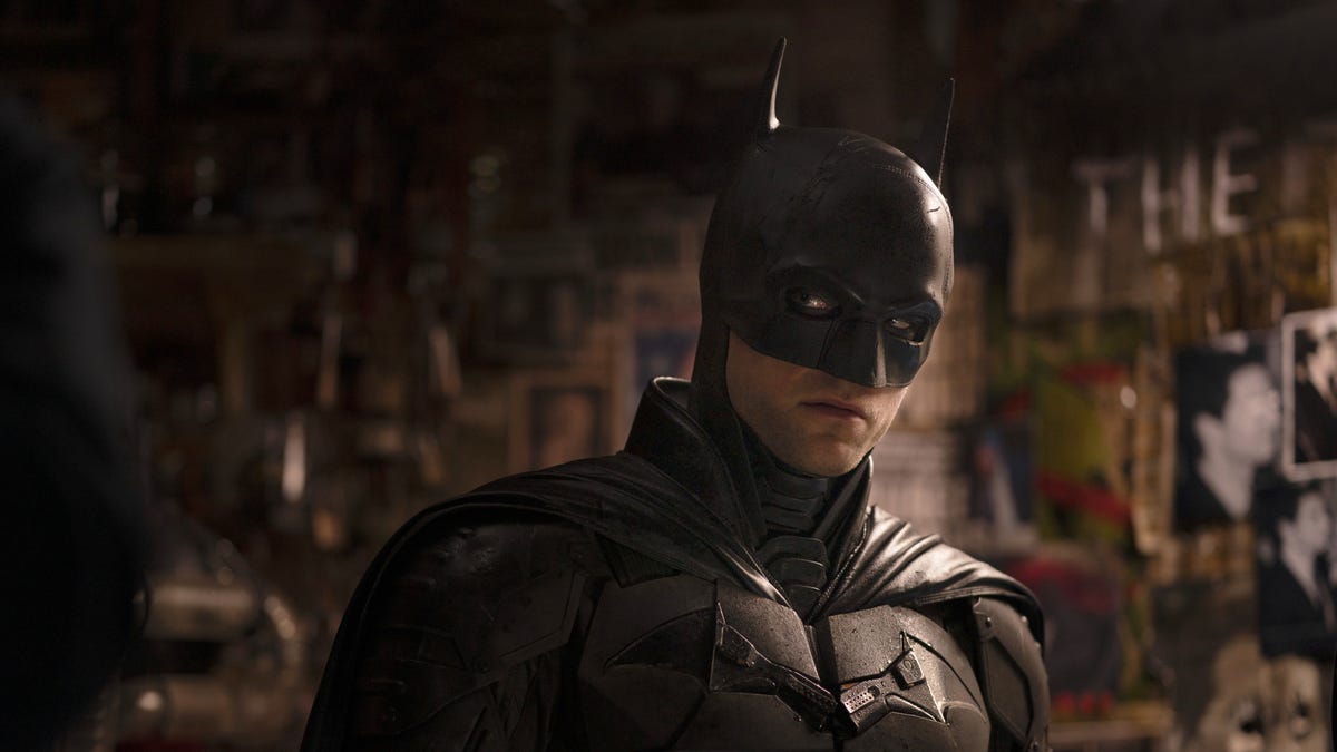 Robert Pattinson in The Batman.