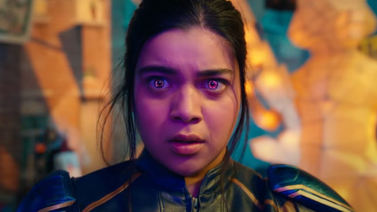 Iman Vellani as Kamala Khan, a.k.a. Ms. Marvel