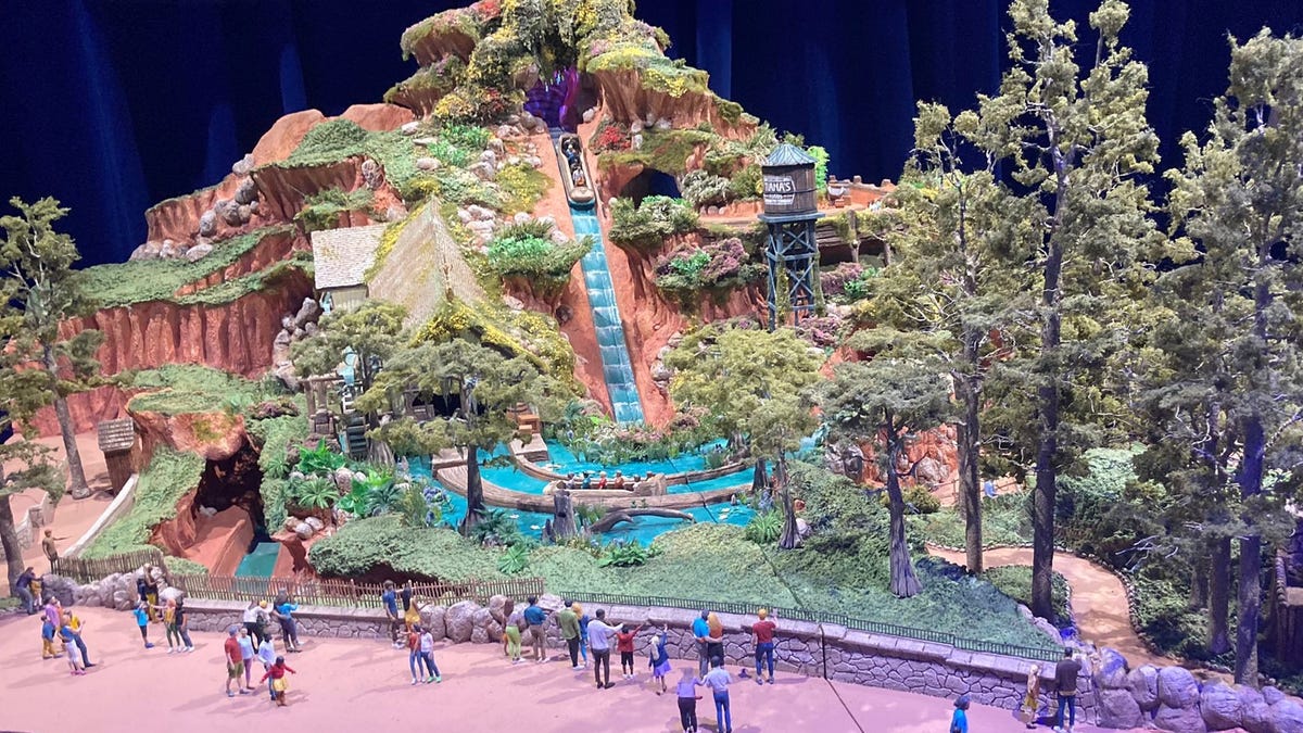 Splash Mountain Tiana Bayou