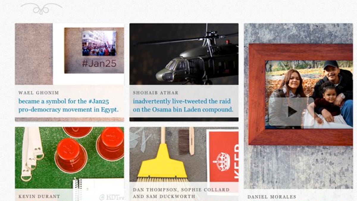 A look at some of Twitter's biggest stories from 2011.