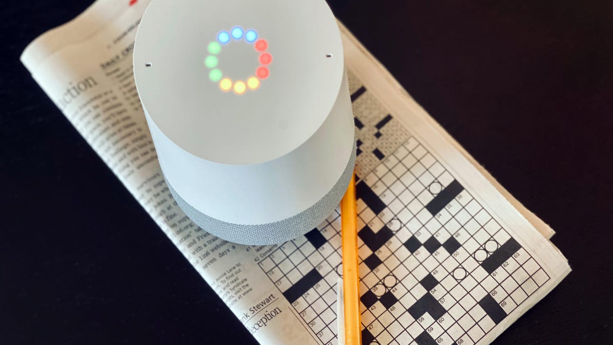 google home crossword puzzle