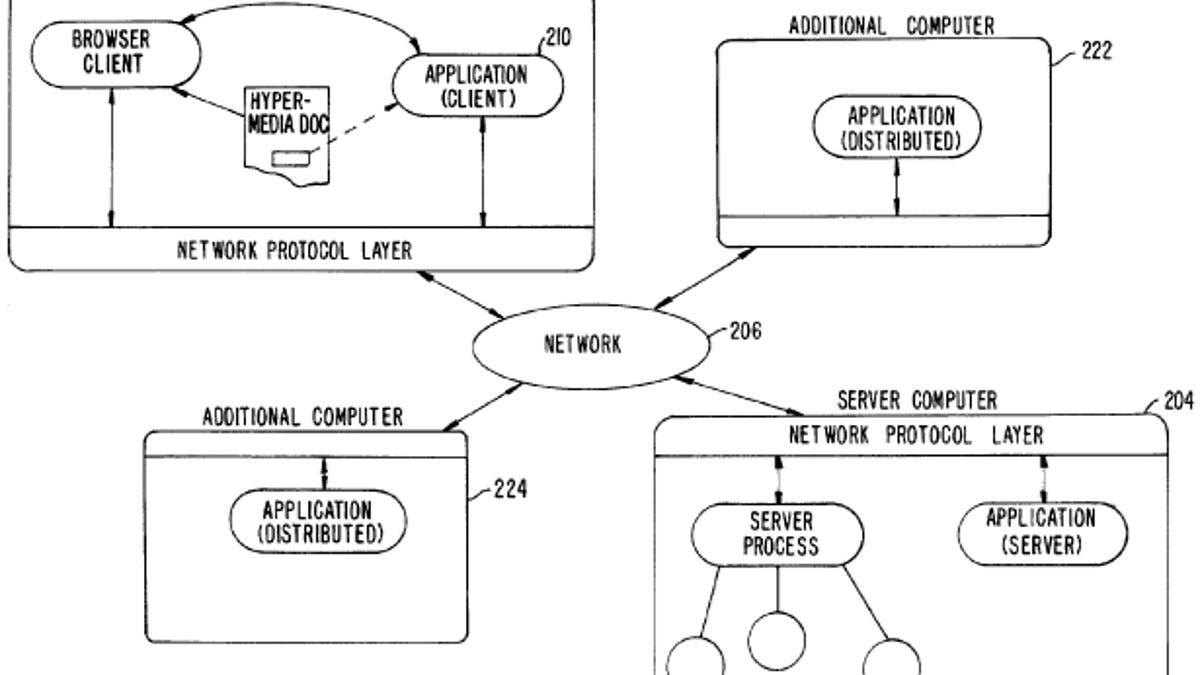 One of the patents Eolas has taken to court.