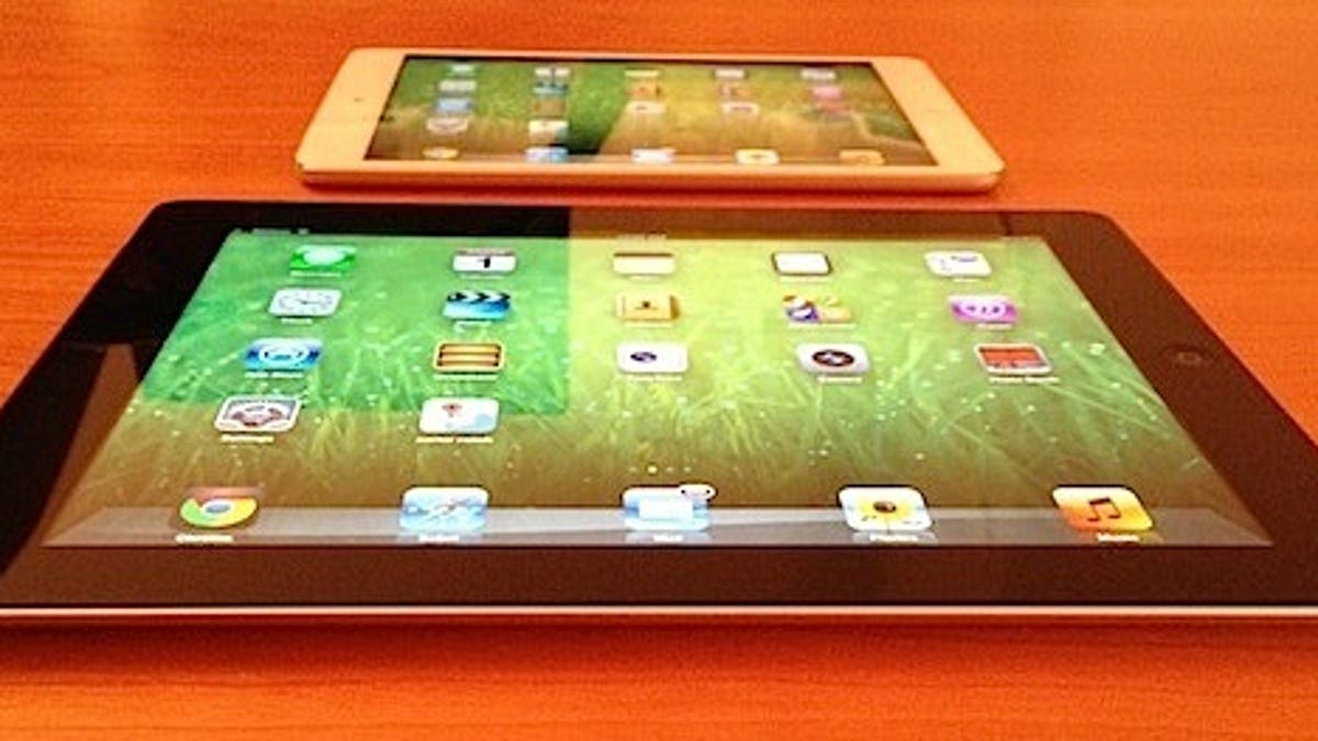 iPad 4 and iPad Mini. iPad Mini will eclipse the 9.7-inch iPad by a wide margin in 2013, says DisplaySearch.