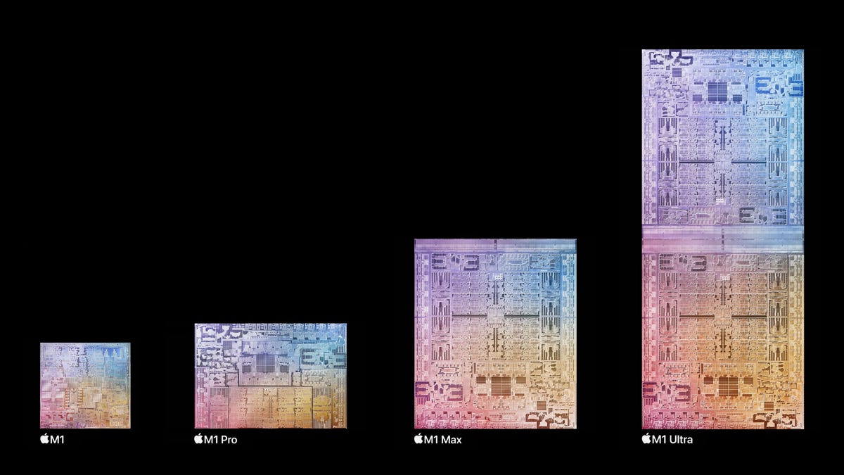 Apple's M1 Mac processor family
