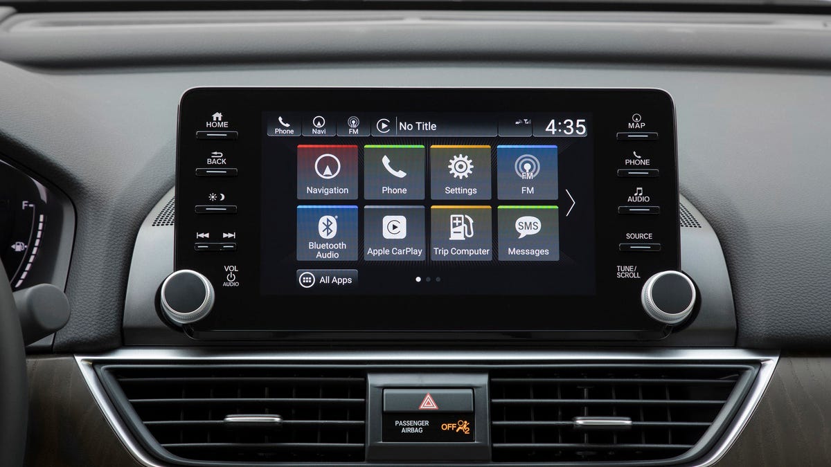 Honda Accord infotainment system