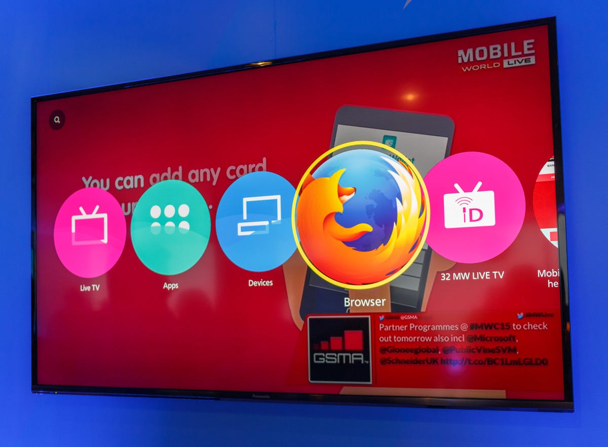 Panasonic's 4K Firefox OS TV