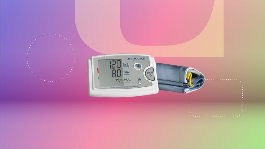 Lifesource Premium Blood Pressure Monitor with XL Cuff