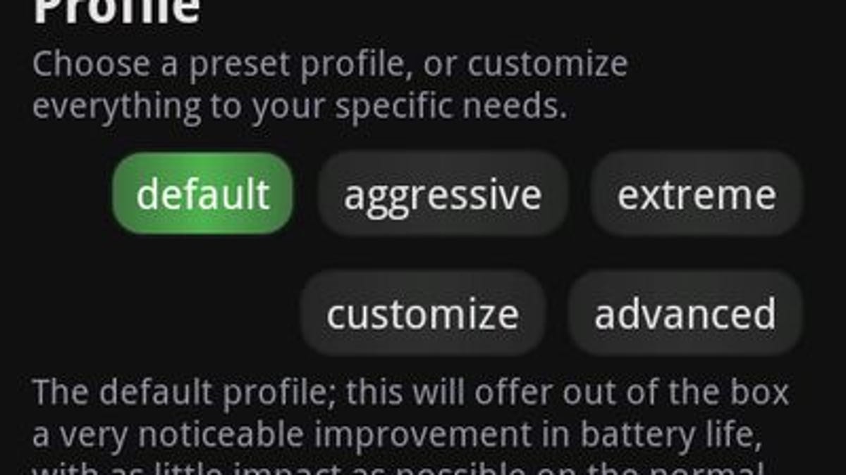Freebie JuiceDefender does an impressive job boosting battery life, at least on some Android phones.