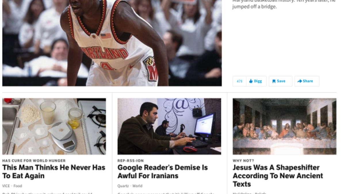 Digg is building a news reader.