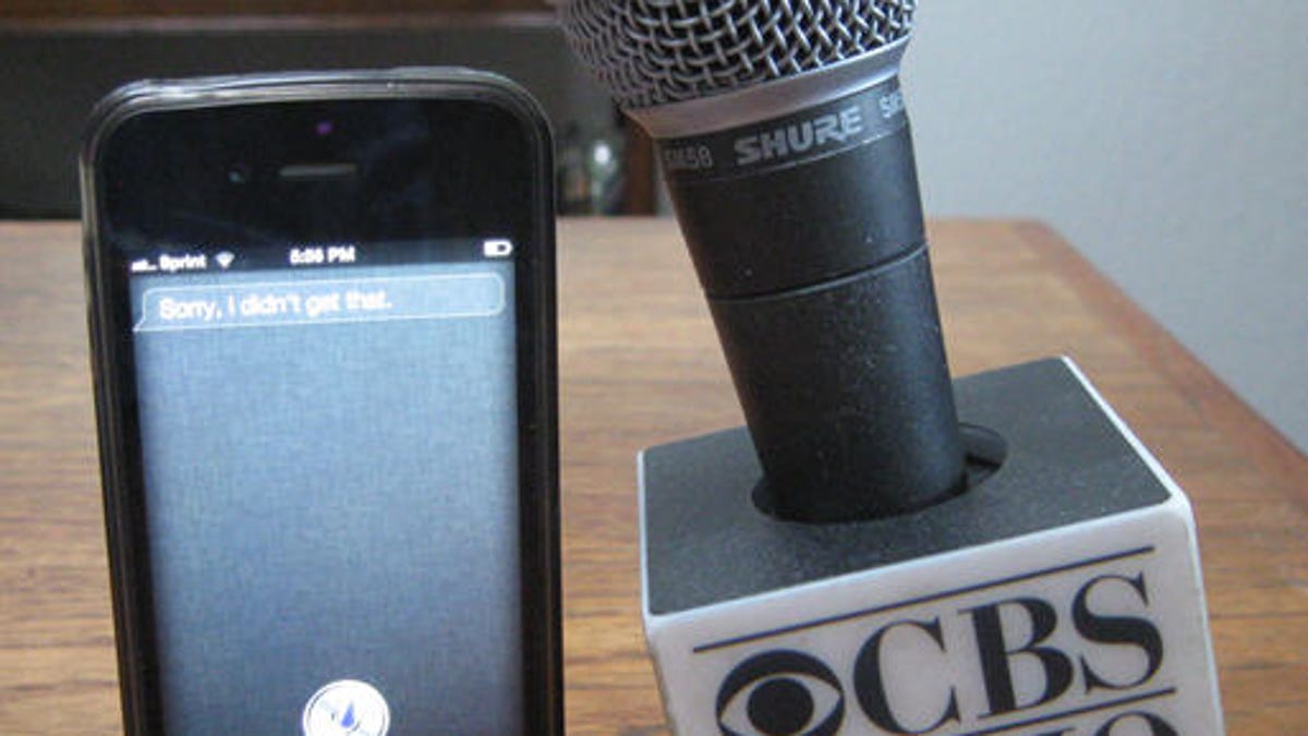 Siri at the mic