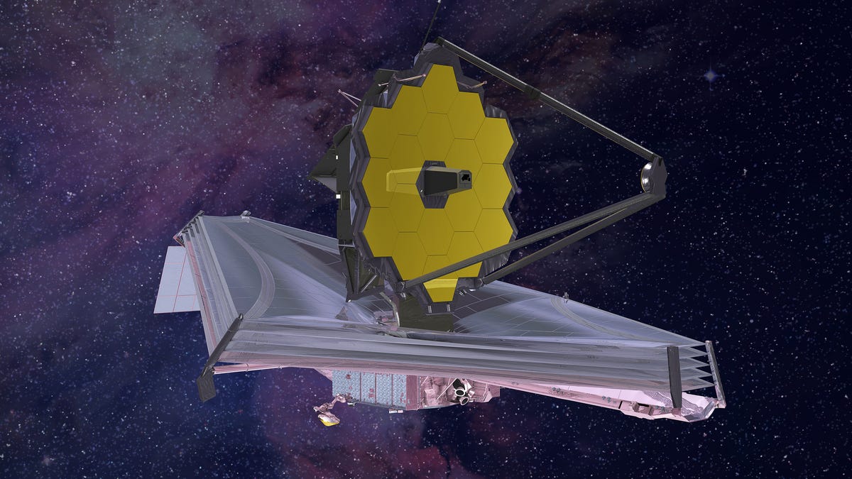 Artist's conception of the James Webb Space Telescope