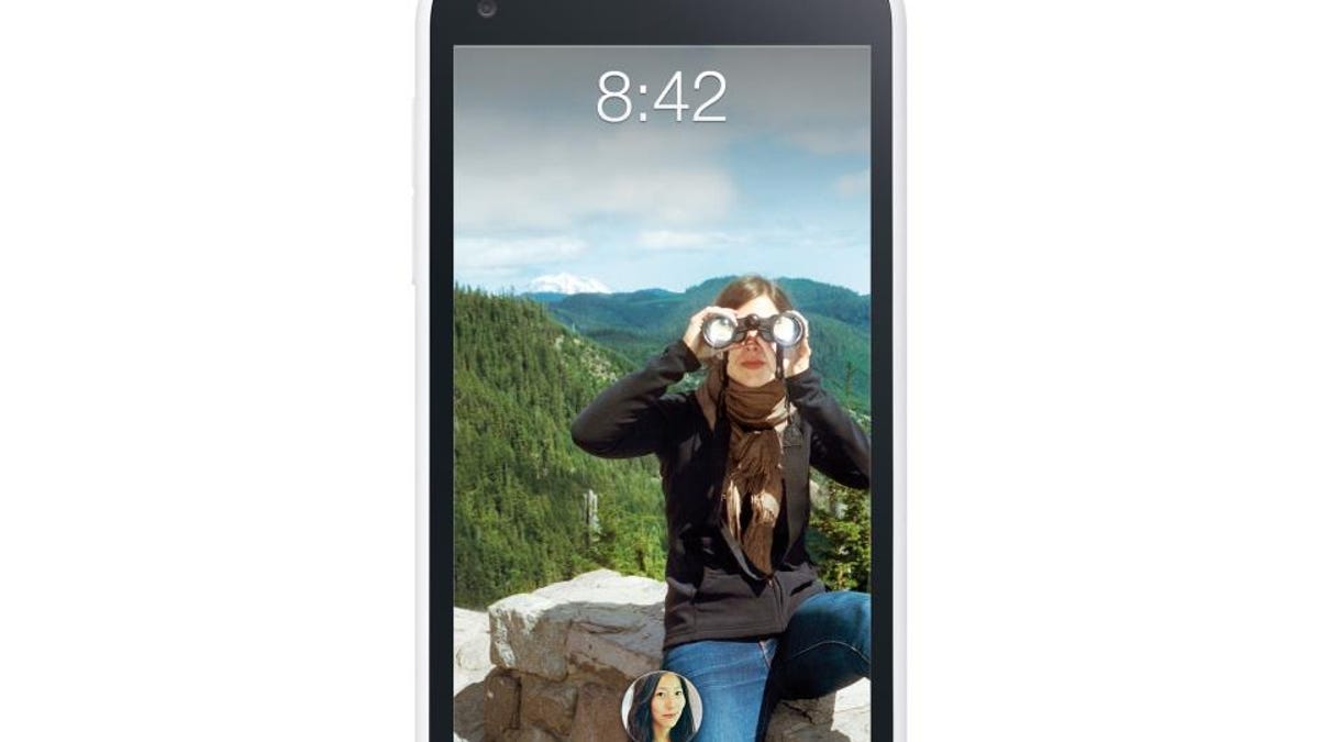 htc first facebook home