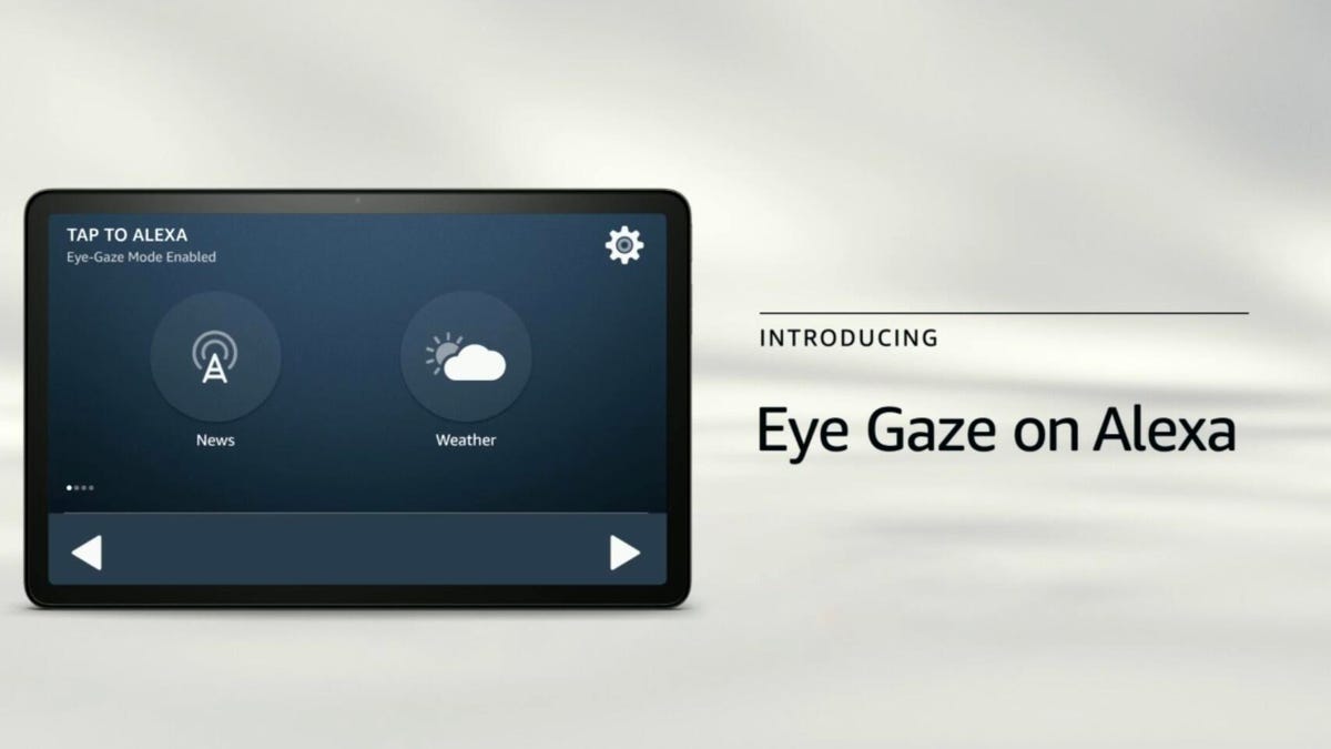 eye gaze on alexa