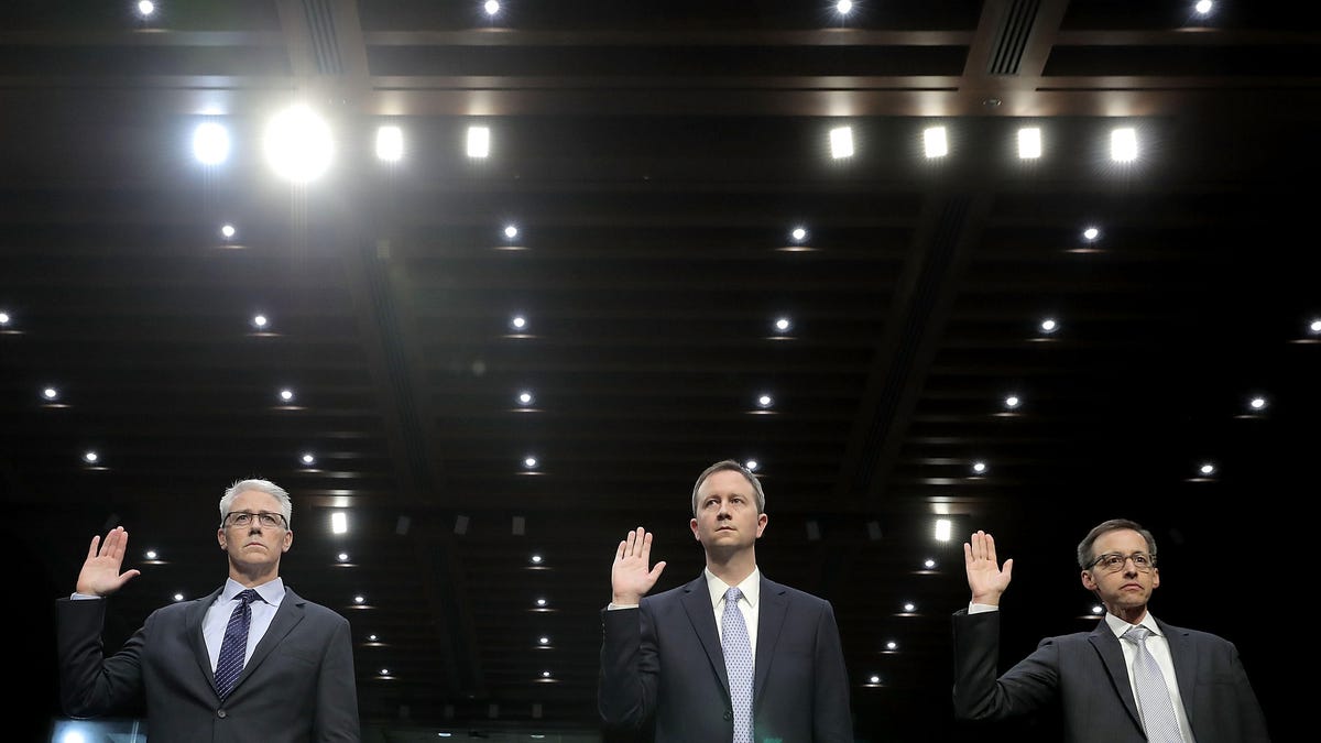 Facebook, Google And Twitter Executives Testify Before Congress On Russian Disinformation