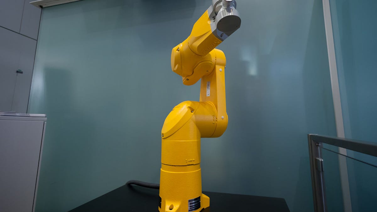 The Robotation Academy at Hannover Messe -- site of the mammoth CeBIT trade show -- is designed to instruct potential customers in the ways of robotics. CeBIT organizer Deutsche Messe runs the center, but Volkswagen instructors staff it in an attempt to improve manufacturing quality at the auto maker's suppliers.