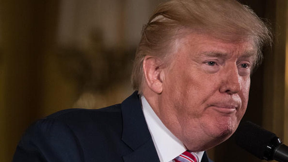 Donald Trump Announces Air Traffic Control Reform Initiative At White House