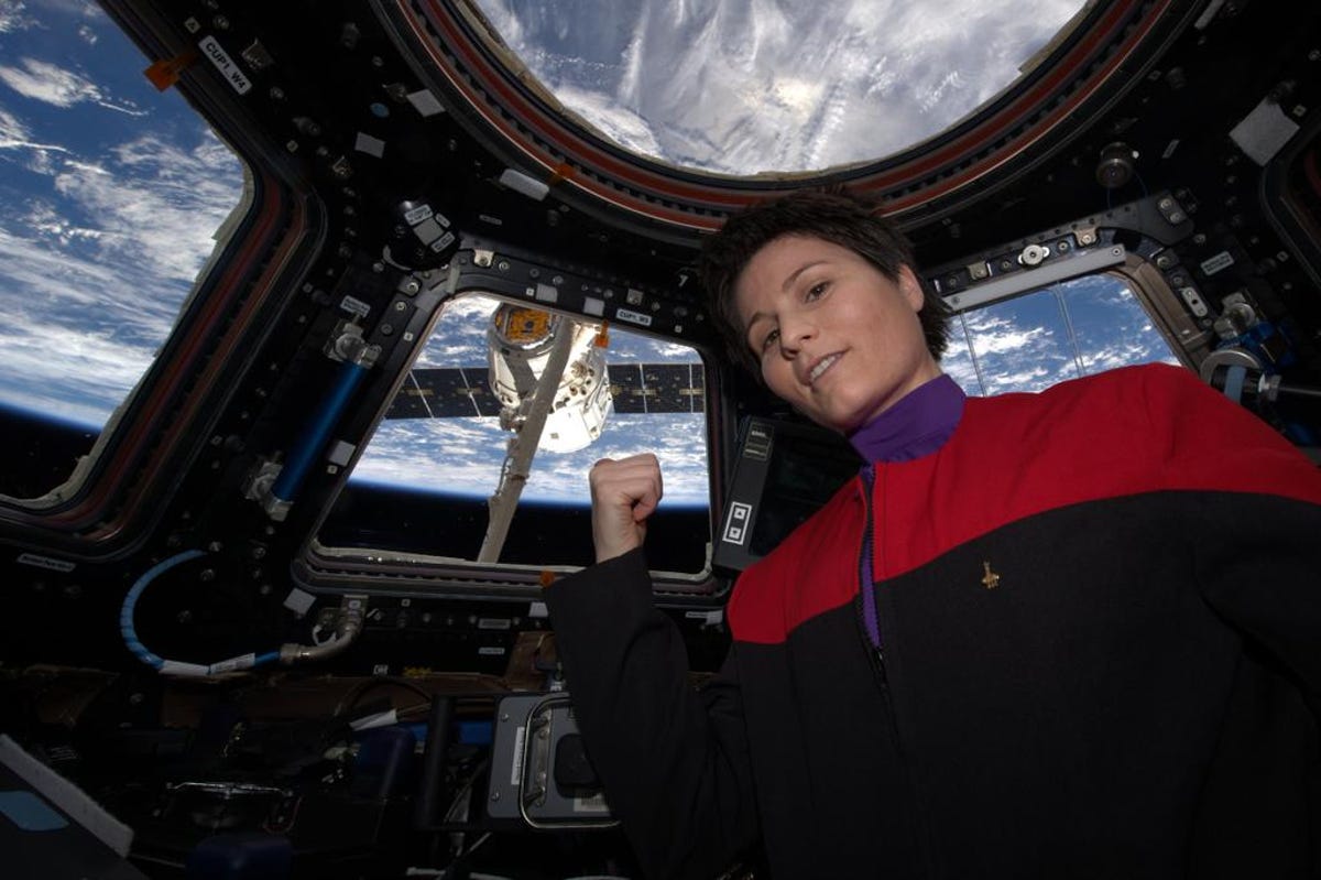 Sam Cristoforetti as Janeway