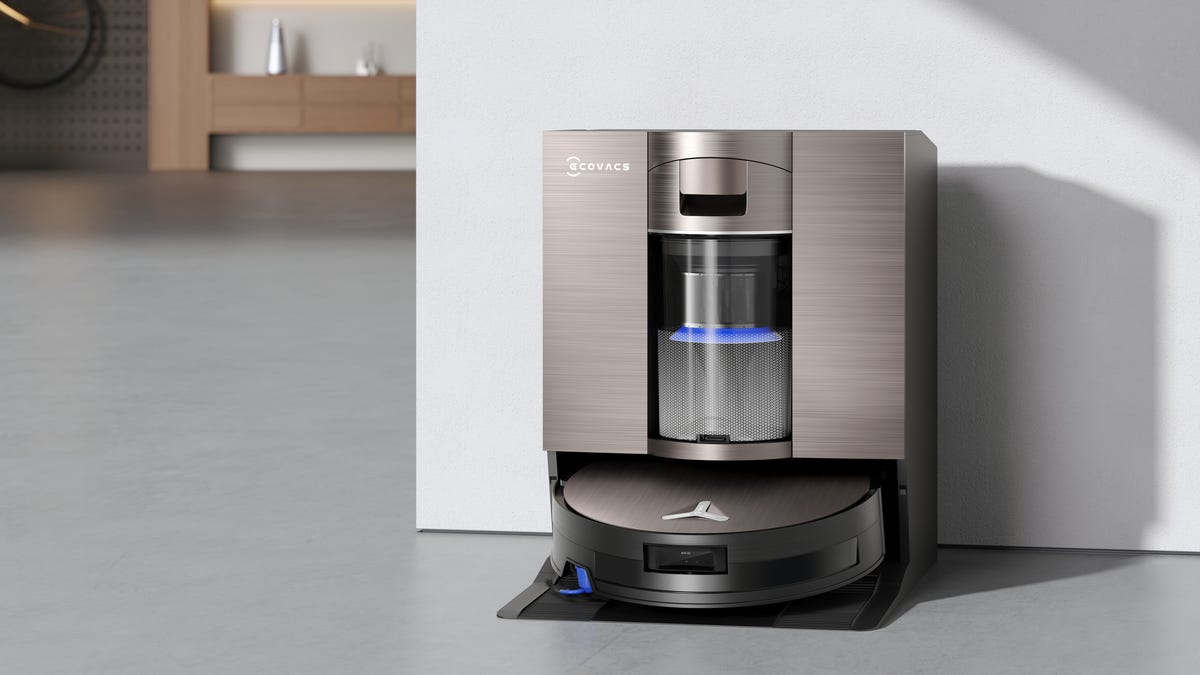 X11 Omni docked in its base station.