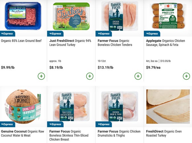 Fresh Direct Organic Meats